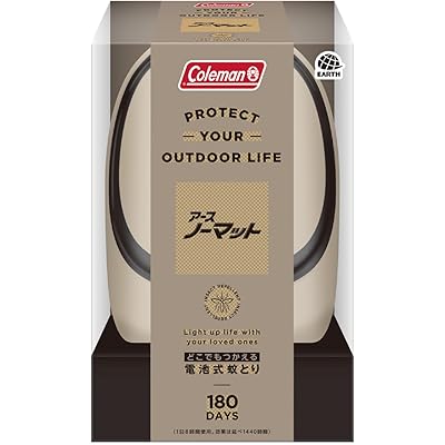 【35%OFF】コールマン どこでもつかえるアースノーマット 電池式 180日用セット 送料込912円(おトク便3種で847円)
