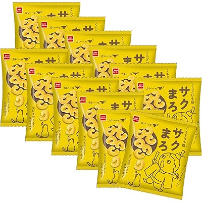 【29%OFF】【ジェネリックカール】おやつカンパニー くちどけ小路サクまろ カレー味 52g×12袋 送料込890円(おトク便3種で832円・69.3円/袋)