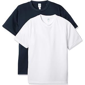 【1枚あたり367円】【734円】 Belton UVカット 吸汗速乾 ドライメッシュTシャツ 2枚組