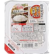 アイリスオーヤマ パックご飯 うるち米 国産米 100% 低温製法米 180g