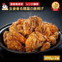 【50%OFF】チキンねっと 国産 生姜香る鶏屋の唐揚げ 1.2kg (600g×2袋) 送料込2,480円