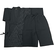 COMME ÇA MEN(コム サ メン) 綿 甚平 メンズ チャコール Lサイズ