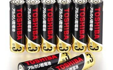 【1,680円】東芝(TOSHIBA) アルカリ乾電池 単3形 40本入 使用推奨期限 10年保存