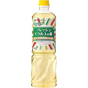 【61%OFF】【596円（定期便536円）】 ミツカン 業務用 フレッシュピクルスの素 1L