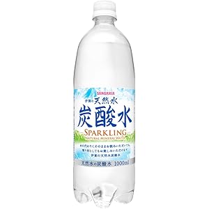 【50%OFF】【876円（定期便788円）】 サンガリア 伊賀の天然水 炭酸水 1000ml×12本
