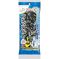 【53%OFF】【1,303円】 大森屋 バリバリ職人LONG やみつき昆布味 5枚×10個