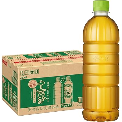 【15%OFF】【魔法の呪文で千円切りも】アサヒ 十六茶 ラベルレスボトル 630ml×24本 送料込1,494円(62.5円/本)【660mlが届くかも】