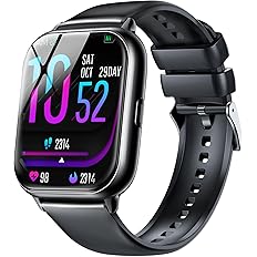 【68%OFF】【1,299円】 Witfeon 1.9インチ Bluetooth通話機能 100種類以上文字盤 スマートウォッチ