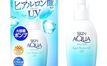 【602円】ロート製薬 スキンアクア SPF50+ スーパーモイスチャージェル ポンプ 140g