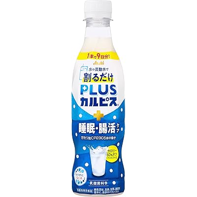 【機能性表示食品】PLUSカルピス 睡眠・腸活ケア(希釈用) 370ml PET×24本 送料込3,613円(150.5円/本)【1本で9日分】