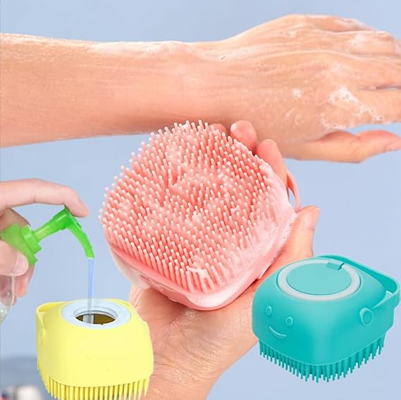 【81円】 Amazon Haul ソフトタッチシリコンバスブラシ 【送料無料】