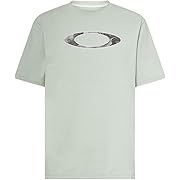 【ポイント49%還元】Oakley (オークリー) Tシャツ SHADE ELLIPSE TEE モダン RADIANT UV 9.0 ISLAND GREEN レディース Lサイズ