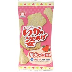 【45%OFF】【773円】 合食 いかの姿あげ かねふく明太子使用 明太マヨ風味 4枚×10袋