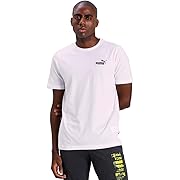 PUMA(プーマ)吸汗速乾 半袖 ESS スモール ロゴ Tシャツ メンズ ホワイト 2XLサイズ
